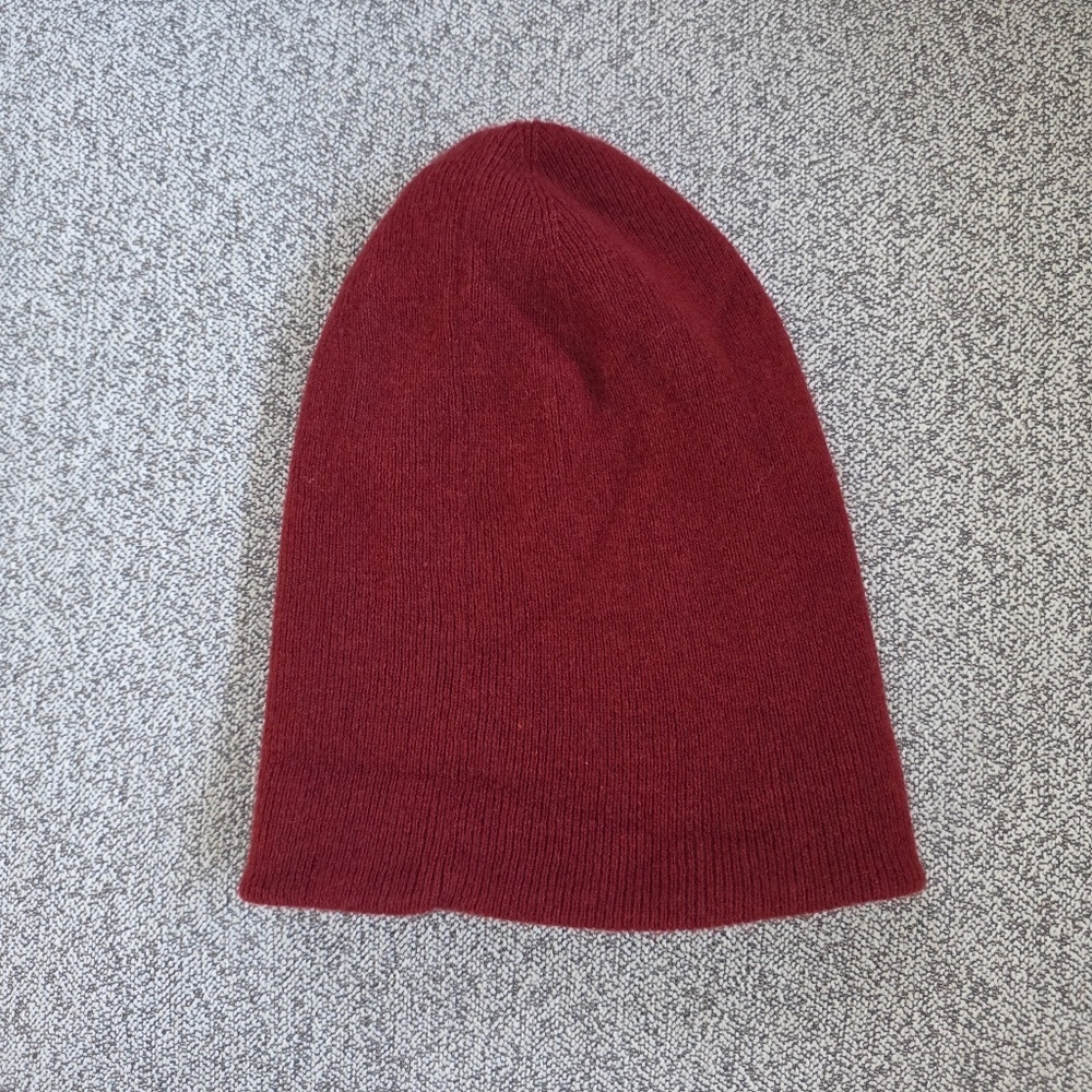 Away Red Cashmere Travel Beanie - OS - Picture 2 of 4